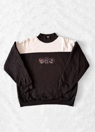 Vintage Poivre Blanc Sweatshirt Black and Grey Size Medium, marque: Poivre Blanc, état: Bon état, taille: M, 29,95 €, 32,15 € Protection acheteurs (Pro) incluse
