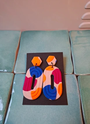 Boucles à motif, marca: Mes créations, estado: Novo com etiquetas, €20.00, €21.70 inclui Proteção do Comprador