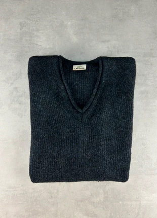 Pull en laine Lacoste | Gris | Taille XL | #LAC30, marke: Lacoste, zustand: Sehr gut, größe: XL, 19,90 €, 21,60 € beinhaltet Vinted-Käuferschutz Pro
