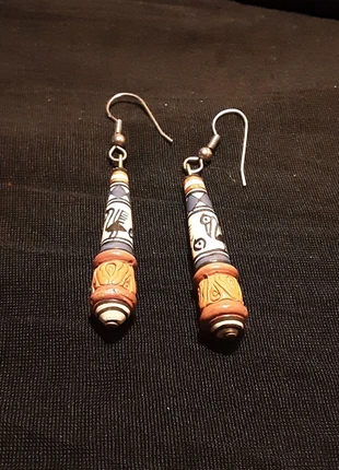 South American style earrings., condition: Very good, £2.00, £2.80 includes Buyer Protection