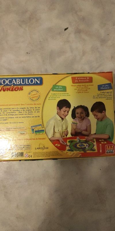 Jeu Vocabulon Junior La passionnante aventure des mots - Larousse