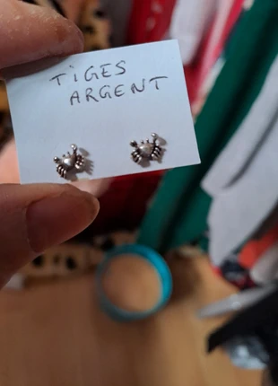 Boucles d’oreilles argent crabe, marke: Argent, zustand: Neu, 2,00 €, 2,80 € inklusive Vinted-Käuferschutz