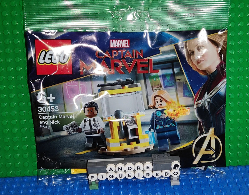 Lego polybag Captain Marvel and Nick Fury polybag