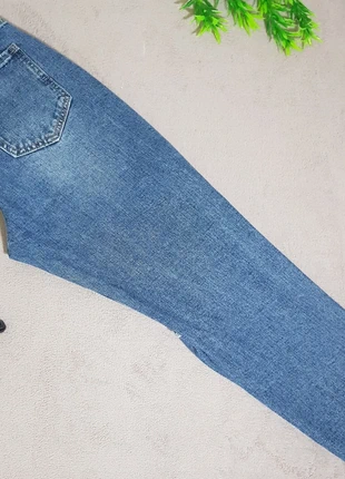 Jeans da donna Denim & Co, colore azzurro, modello strappato, taglia 40, marque: Denim, état: Très bon état, taille: S / 36 / 8, 7,00 €, 8,05 € Protection acheteurs incluse