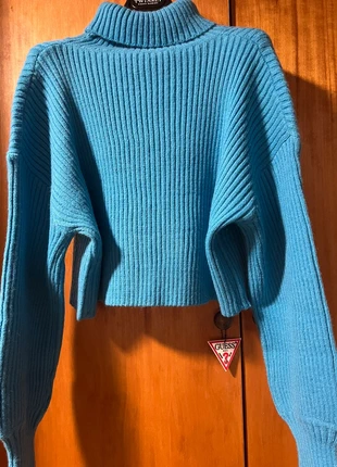 Maglioncino dolcevita turchese corto, taglia S: Stile accattivante e comfort avvolgente , zustand: Sehr gut, größe: S / 36 / 8, 5,00 €, 5,95 € inklusive Vinted-Käuferschutz