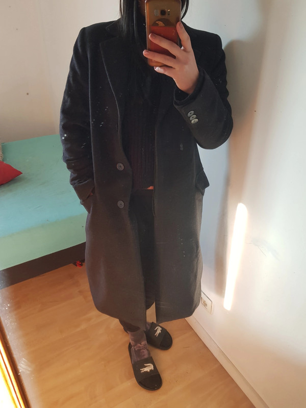 manteau long femme vinted