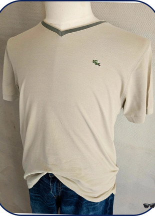 T-shirt lacoste vintage beige vert taille L, marke: Lacoste, zustand: Sehr gut, größe: L, 24,90 €, 26,85 € beinhaltet Vinted-Käuferschutz Pro