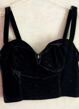 Top court à bretelles, marca: Pimkie, estado: Bueno, tamaño: M / 38 / 10, 1,50 €, 2,28 € Protección al comprador incluida