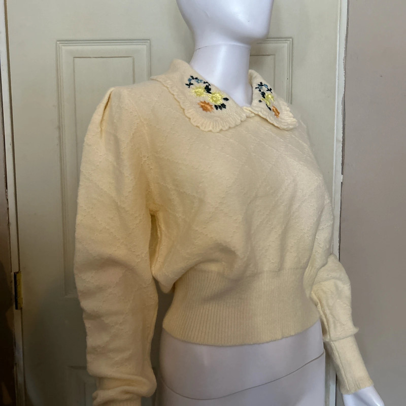 Embroidered Cottage Sweater 3