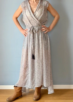 Vintage Boho Wrap Dress – Coachella Spirit, marke: Vintage Dressing, zustand: Neu, größe: L / 40 / 12, 18,00 €, 19,60 € inklusive Vinted-Käuferschutz