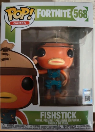 Pop Games Funko Fornite Fishstick 568 neuf, brand: Fortnite, condition: New without tags, size: 5 years / 110 cm, €8.00, €9.10 includes Buyer Protection