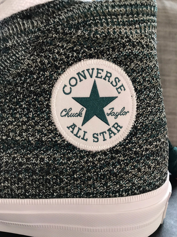 Converse hautes originales vertes Vinted