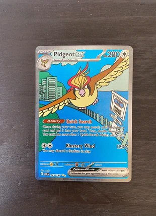 Pidgeot EX Illustration Rare 225/197 Obsidian Flames, merk: Pokémon, staat: Nieuw zonder prijskaartje, € 15,00, € 16,45 inclusief Kopersbescherming