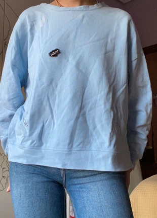Sudadera azul , marca: Stradivarius, estado: Bueno, tamaño: M / 38 / 10, 2,00 €, 2,80 € Protección al comprador incluida