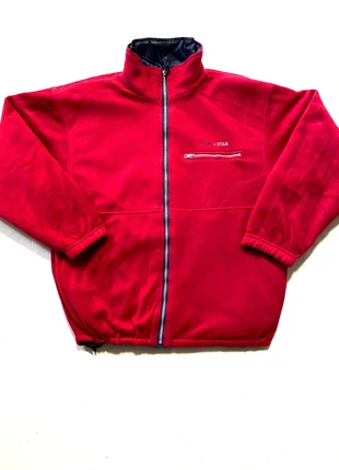 💫vintage 90’s red USA star reversible fleece/rain jacket💫(JA20), marque: Vintage Dressing, état: Neuf avec étiquette, taille: L, 9,99 €, 11,19 € Protection acheteurs (Pro) incluse