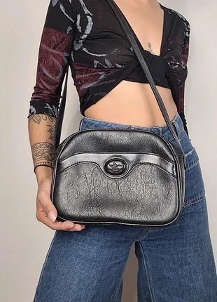 Sac noir en cuir Bag-Look Paris Vintage, marque: Vintage, état: Très bon état, 20,00 €, 21,70 € Protection acheteurs (Pro) incluse