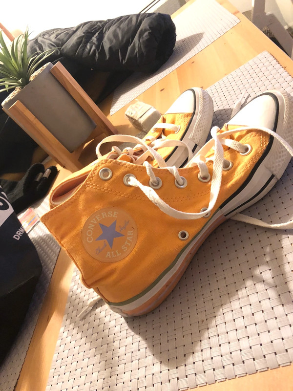 Converse discount haute orange