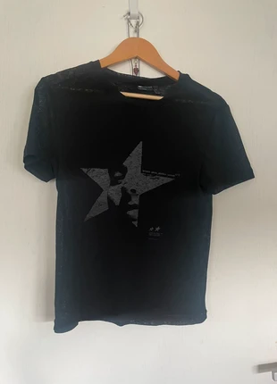 Asos shirt transparent schwarz stern, marque: ASOS, état: Très bon état, taille: S / 36 / 8, 10,00 €, 11,20 € Protection acheteurs incluse