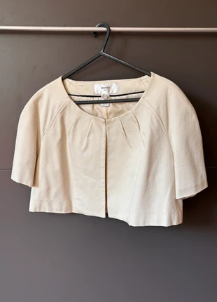 Mango cropped jacket size L, marke: Mango, zustand: Sehr gut, größe: L / 40 / 12, 22,00 €, 23,80 € inklusive Vinted-Käuferschutz