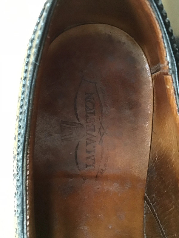 Chaussures J.M. Weston, modele Derby. Pointure 6D. 4
