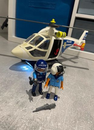 Playmobil Hélicoptère de Police 1 pc - Figurines - Creavea