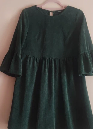 Vestido Bombazine Canelado Shein | XS (34/6) | Verde Escuro | Novo, brand: Shein, condizioni: Nuovo senza cartellino, taglia: XS / IT 38 / EU 34, €5.00, €5.95 include la Protezione acquisti