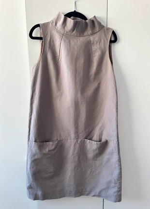 Robe col montant taupe, marque: Zara, état: Bon état, taille: M / 38 / 10, 7,00 €, 8,05 € Protection acheteurs incluse