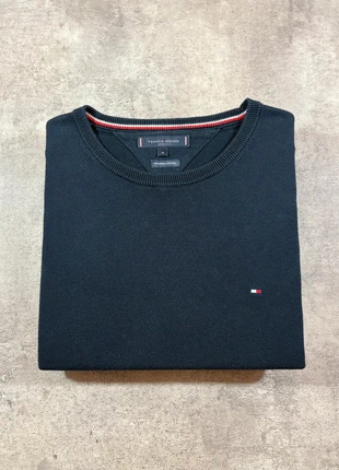 pull col rond homme tommy hilfiger bleu taille M coton crewneck, marque: Tommy Hilfiger, état: Très bon état, taille: M, 22,00 €, 23,80 € Protection acheteurs incluse