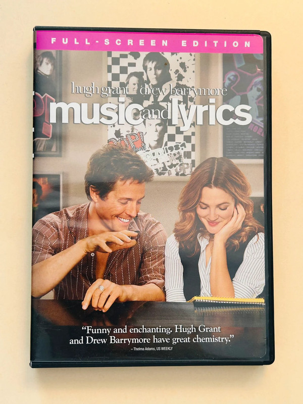 Music & Lyrics- Hugh Grant/Drew Barrymore DVD 1