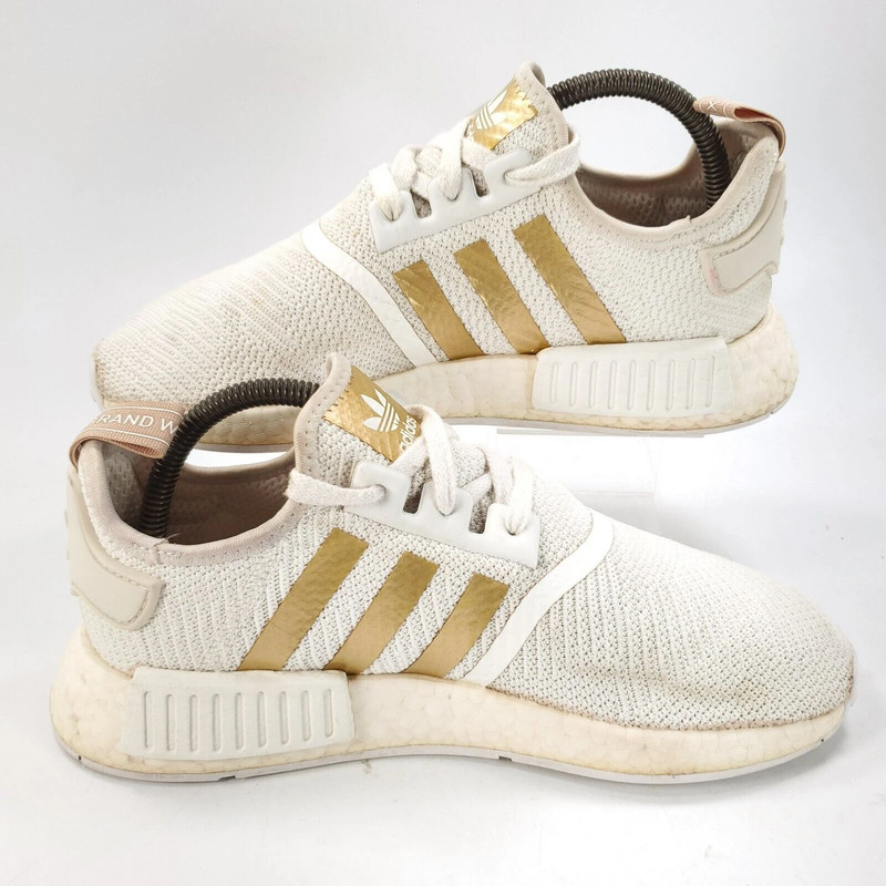 White and gold adidas womens hotsell