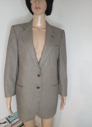 Blazer vintage 70's pied de poule, marke: Vintage, zustand: Sehr gut, größe: L / 40 / 12, 10,00 €, 11,20 € inklusive Vinted-Käuferschutz