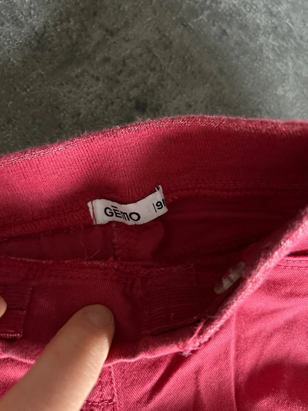 Pantalon slim bébé fille, 9 mois - photo numéro 2