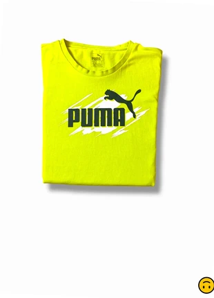 t-shirt logo puma vert pour homme taille L, marque: Puma, état: Très bon état, taille: XL, 10,00 €, 11,20 € Protection acheteurs incluse