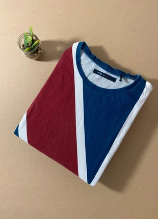 T-Shirt IKKS / Très bon état / Bleu / Rouge / Taille 14 ans / 156 cm, brand: IKKS, condition: Very good, size: 13 years / 158 cm, €4.00, €4.90 includes Buyer Protection
