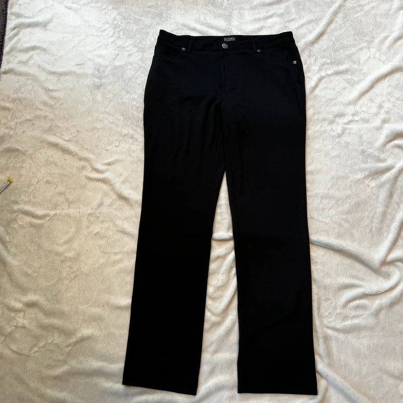 SOHO Apparel Ltd. black pants. Size 12 2