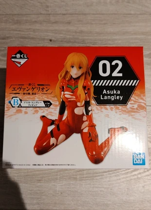 Figurine Evangelion Asuka Langley loterie Prix B, marque: Ichiban Kuji, état: Neuf avec étiquette, taille: Prématuré, jusqu'à 44cm, 58,00 €, 61,60 € Protection acheteurs incluse