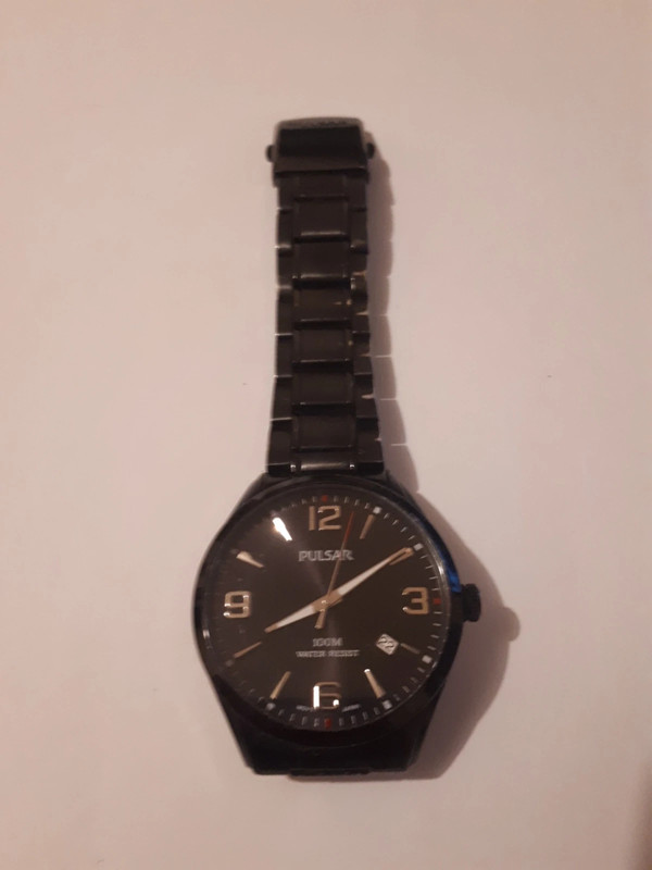 Montre homme PULSAR en Acier noir Vinted