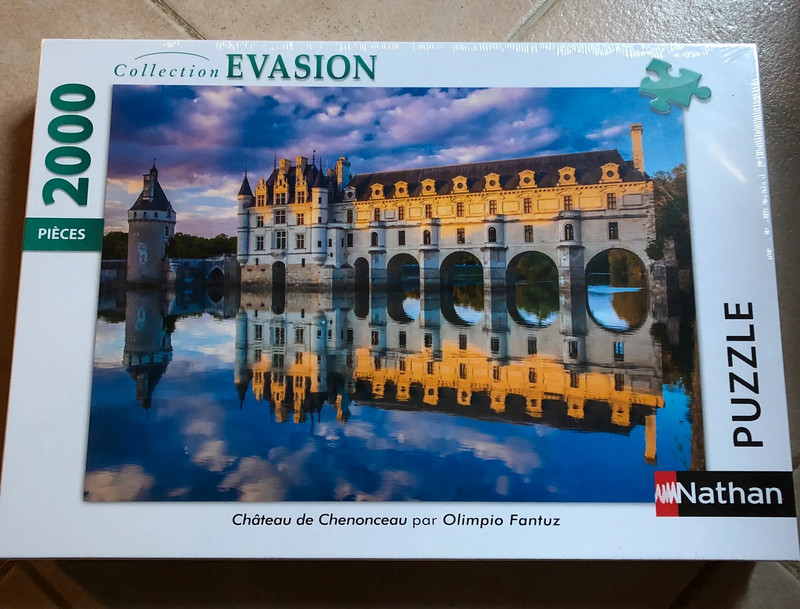 explosion Slash tail Puzzle Nathan 2000 château de chenonceau - Vinted