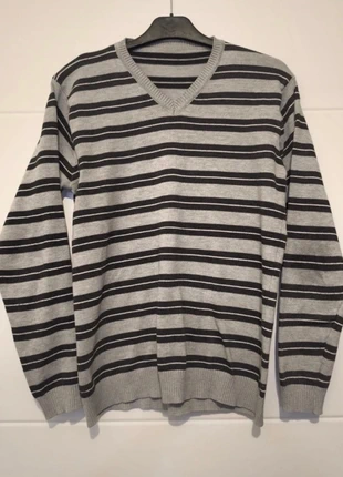 Pull col v rayé, marque: Vintage Dressing, état: Bon état, taille: M, 7,00 €, 8,05 € Protection acheteurs incluse