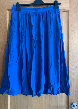 Marineblauw rok, merk: Bel&Bo, staat: Heel goed, maat: L / 40 / 12, € 5,00, € 5,95 inclusief Kopersbescherming