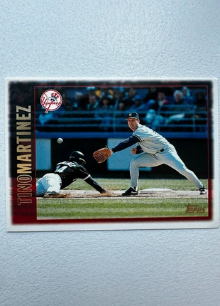 1997 Topps - Tino Martinez #187 - New York Yankees Baseball Card, brand: Topps, condizioni: Ottime, €1.99, €2.79 include la Protezione acquisti