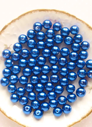 Perles en verre bleu , état: Bon état, 3,00 €, 3,85 € Protection acheteurs incluse