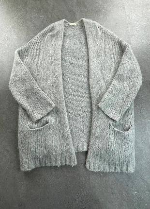 Veste | par dessus | cardigan maillé gris american vintage manche 3/4 taille S, marke: American Vintage, zustand: Sehr gut, größe: S / 36 / 8, 19,00 €, 20,65 € inklusive Vinted-Käuferschutz