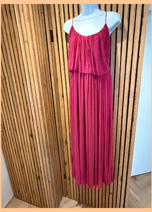 Wow Fuchsia roze Mango zomerjurk met plissé effect, marque: Mango, état: Très bon état, taille: M / 38 / 10, 8,50 €, 9,63 € Protection acheteurs incluse