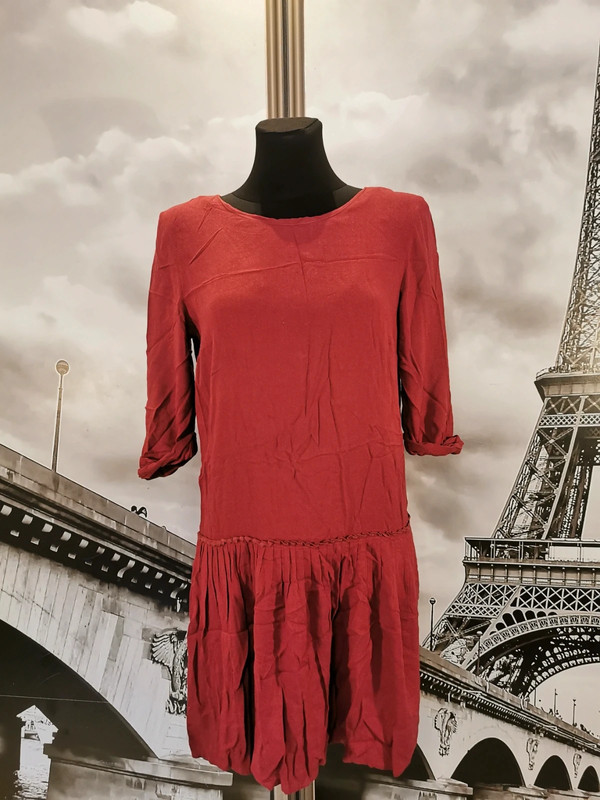 Czerwona sukienka Promod - Vinted