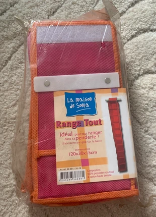 Étageres en tissu pour penderie – Rose et Orange – La Maison de Sonia, brand: Sonia, condition: New, €2.00, €2.80 includes Buyer Protection