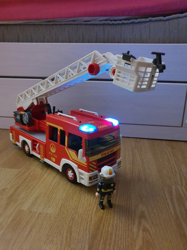Camion pompier Playmobil