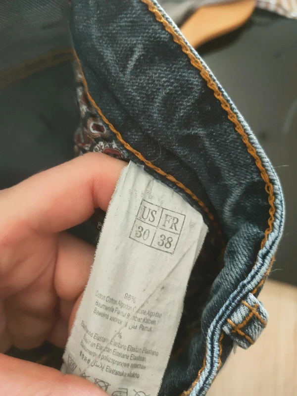 Jeans homme skinny taille 38 - photo numéro 6
