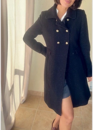 Manteau Kookaï 38 noir très bon état, brand: KOOKAÏ, condizioni: Ottime, taglia: M / IT 42 / EU 38, €70.00, €74.20 include la Protezione acquisti