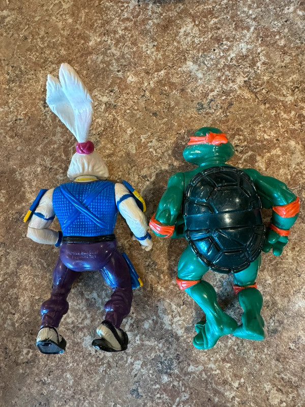 Vintage ninja turtle action figure bundle 4